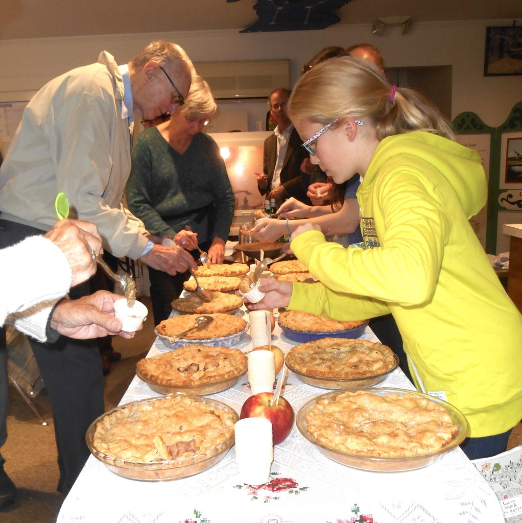 No sampling Geri Griswold’s six single-variety apple pies (Cortland, Empire, Golden Delicious, Honeycrisp, Macoun, and McIntosh) at the White Memorial Conservation Center in Litchfield, Connecticut, which we have done every other year. (Bar Lois Weeks)